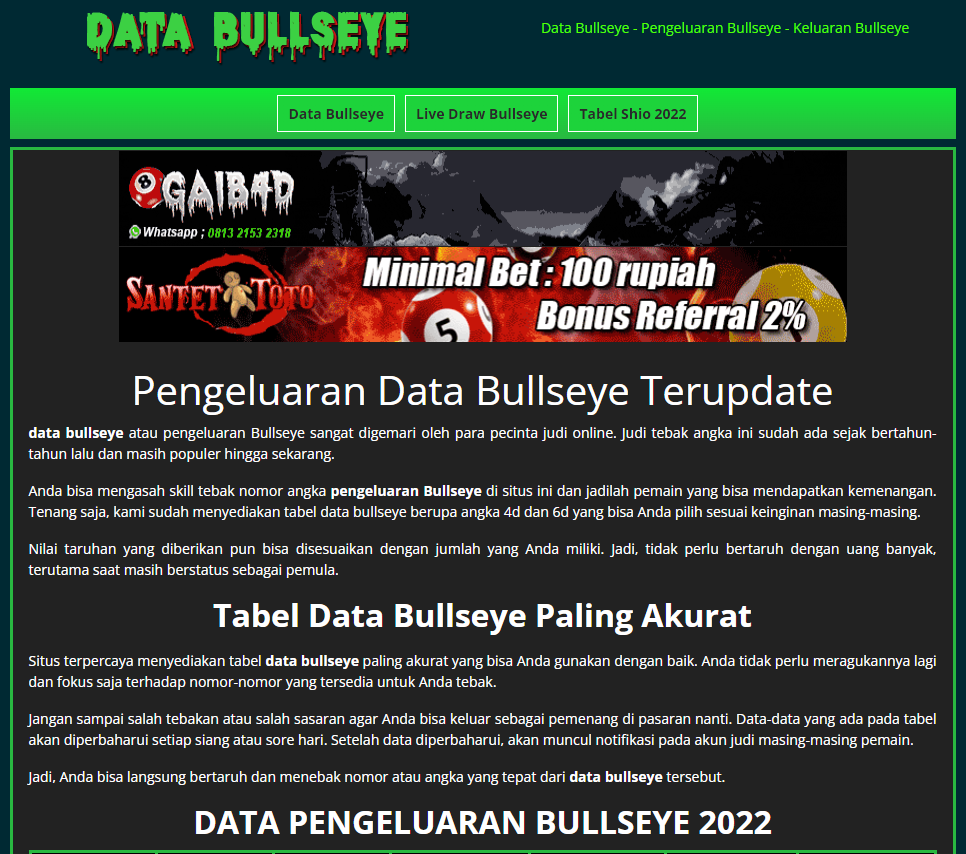 data bullseye